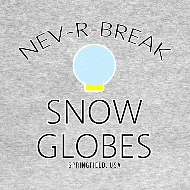 NEV R BREAK Snow Globes by inesbot